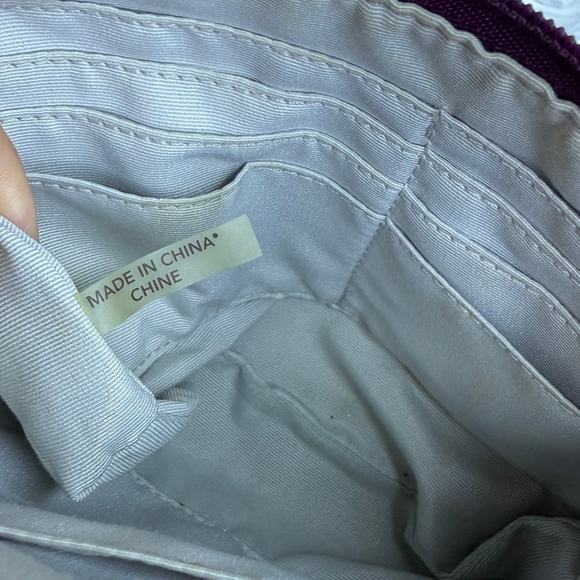 COACH y2k Purple Signature Canvas Wristlet Mini Purse - Picture 8 of 11